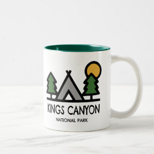 Kings Canyon National Park Two-Tone Coffee Mug