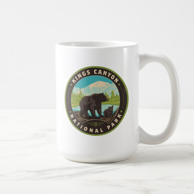 Kings Canyon National Parks Coffee Mug (Right)