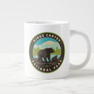 Kings Canyon National Parks Large Coffee Mug