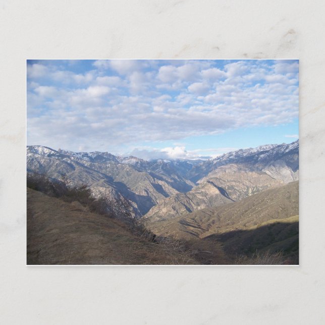 Kings Canyon Overlook Postcard (Front)
