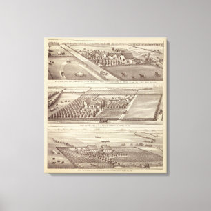 Kings Co ranches Canvas Print