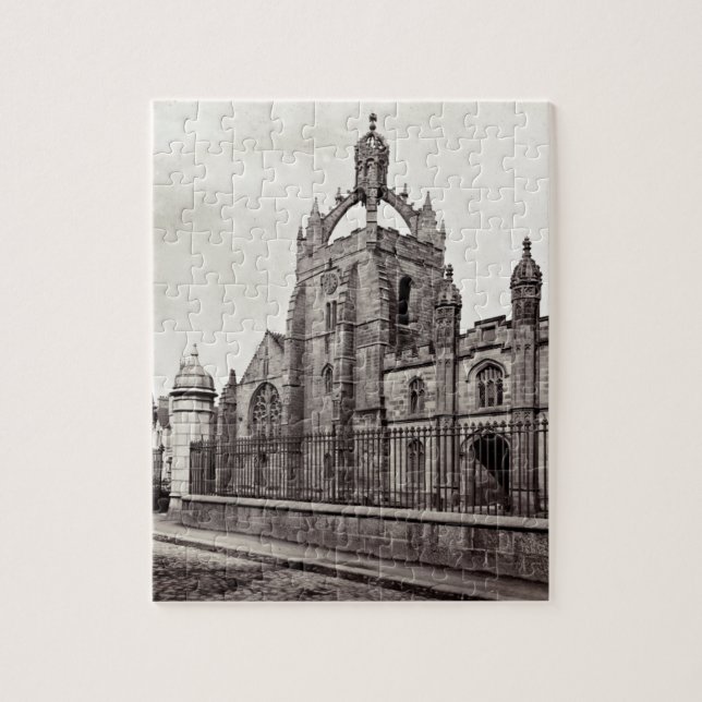 King's College - Aberdeen University - Vintage Jigsaw Puzzle (Vertical)