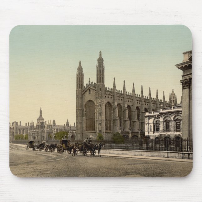 King's College, Cambridge, England Mouse Mat (Front)