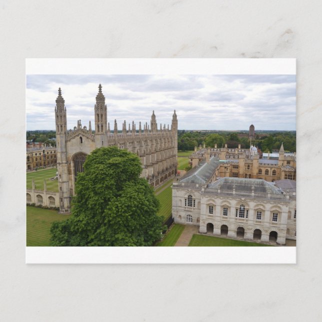 'King's College, Cambridge' Postcard (Front)