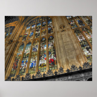 King's College Chapel ~ Cambridge, England Poster