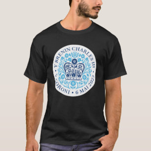 Kings Coronation 2023 Merchandise Welsh Emblem T-Shirt