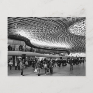 Kings Cross railway station postacard Postcard