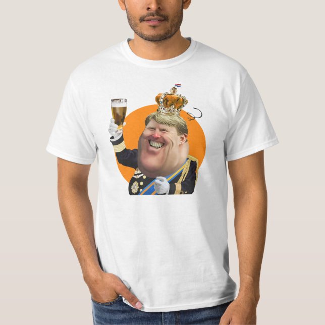 King's Day Willem-Alexander T-shirt (Front)