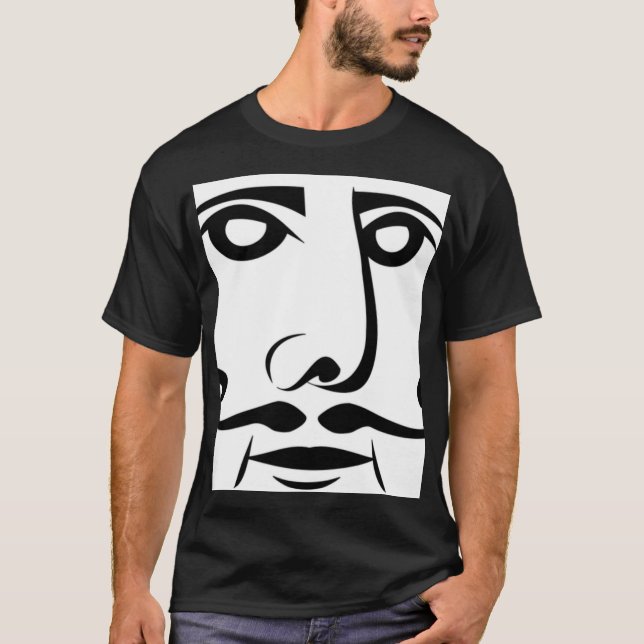 King's face on T-Shirt (Front)