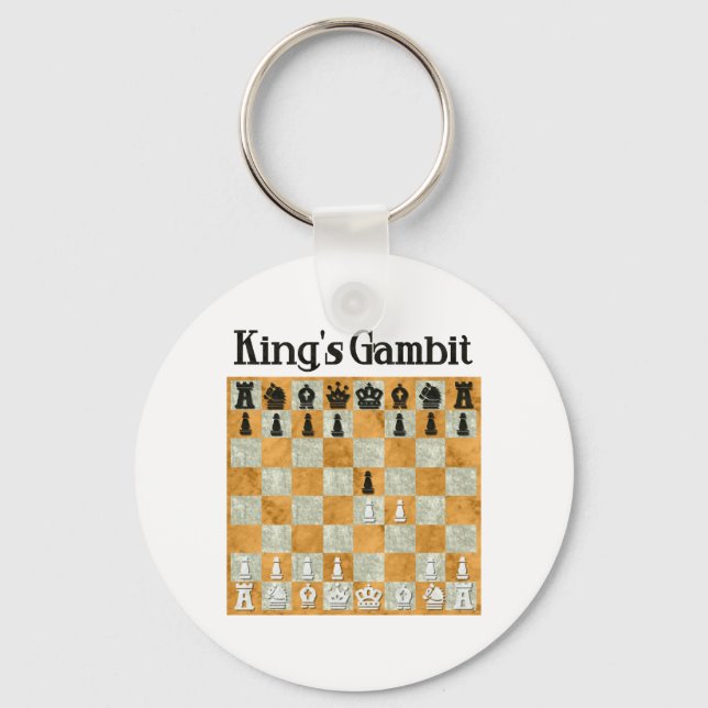 King's Gambit Key Ring (Front)