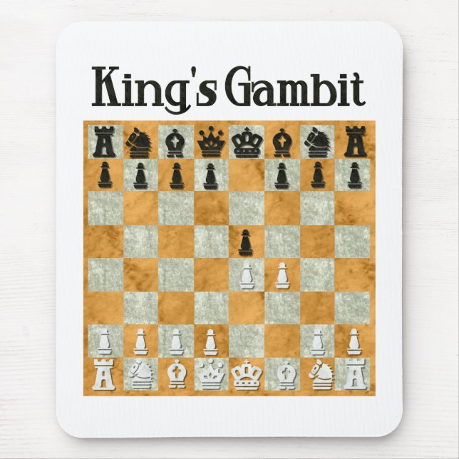 King's Gambit Mouse Mat (Front)