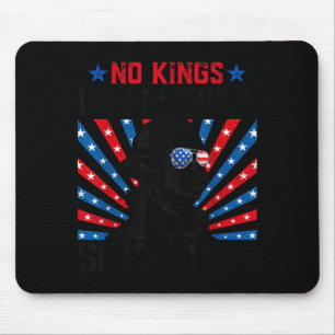 Kings in America Since 1776 Distressed USA Flag Mouse Mat