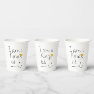 King's Kid Paper Cups