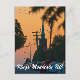 kings mountain nc postcard
