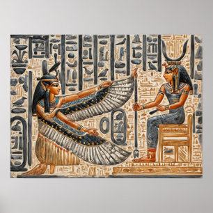 Kings of Ancient Egypt, Hatshepsut Temple  Poster