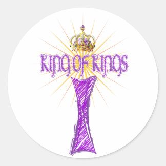 Kings of Kings Classic Round Sticker