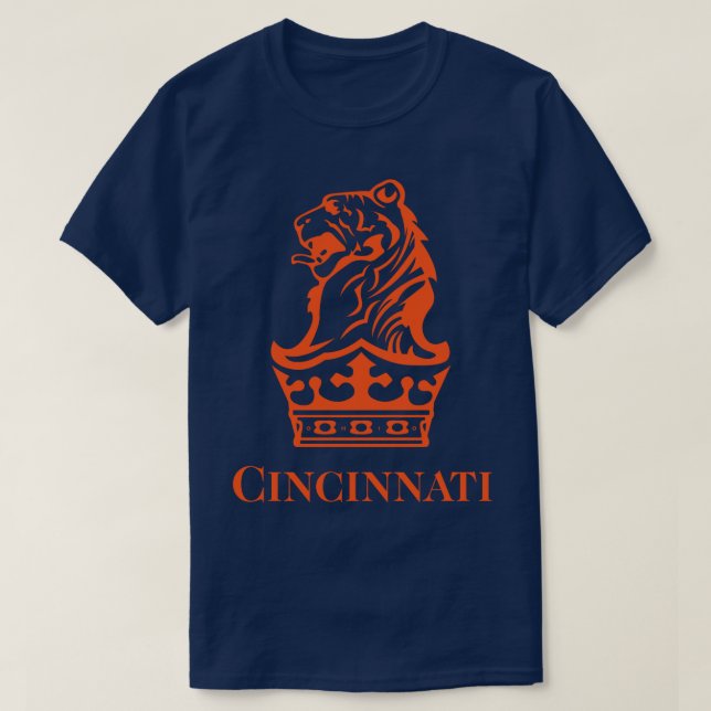 Kings of the City Orange T-Shirt (Design Front)