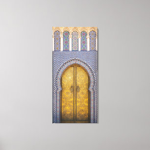 King'S Palace Ornate Doors Canvas Print