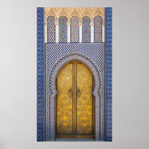 King'S Palace Ornate Doors Poster