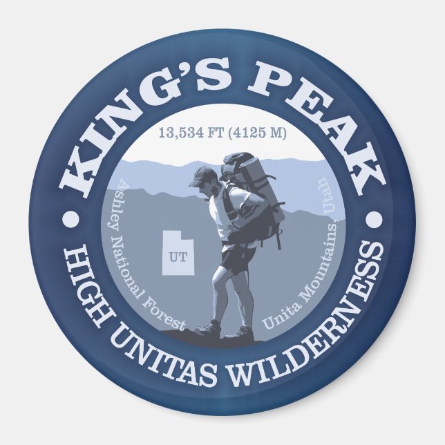 King's Peak Magnet (Front)