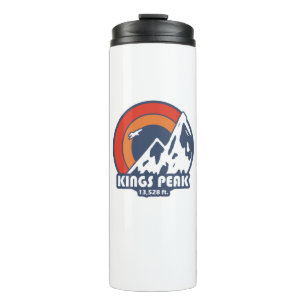 Kings Peak Utah Sun Eagle Thermal Tumbler