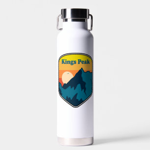 Kings Peak Utah Sunrise Water Bottle