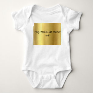 KINGS QUEENS ARE BORN IN MAY BABY BODYSUIT