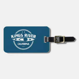 Kings River California Kayaking Luggage Tag