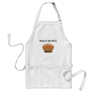 king'sCrown, King of the Grill Standard Apron