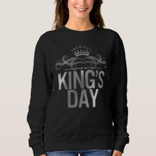 Kingsday Orange Amsterdam Koningsdag Kings Day Net Sweatshirt