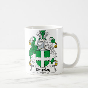 Kingsley Family Crest Coffee Mug