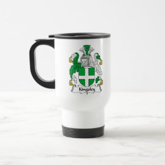 Kingsley Family Crest Travel Mug