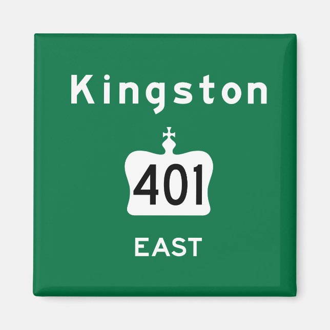 Kingston 401 magnet (Front)