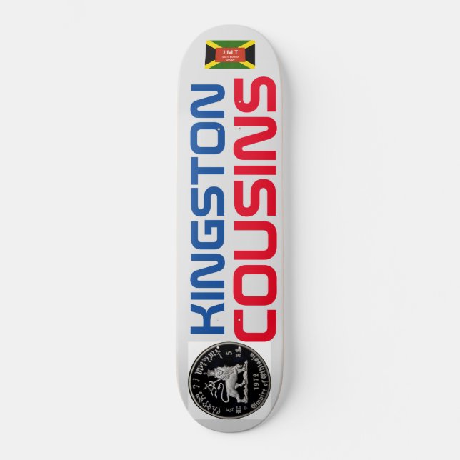 KINGSTON COUSINS OFFICIAL Skateboard (Front)