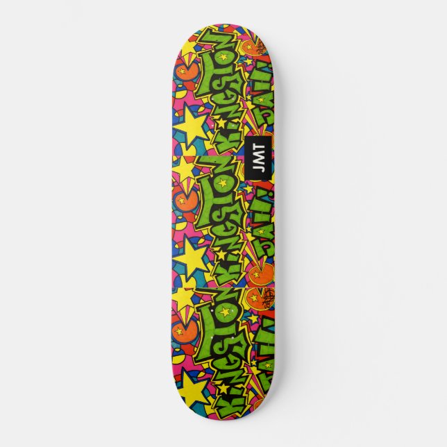 KINGSTON JAM SKATEBOARD/ JMT SKATEBOARD (Front)