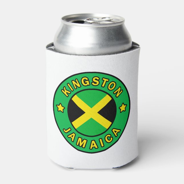 Kingston Jamaica Can Cooler (Can Front)