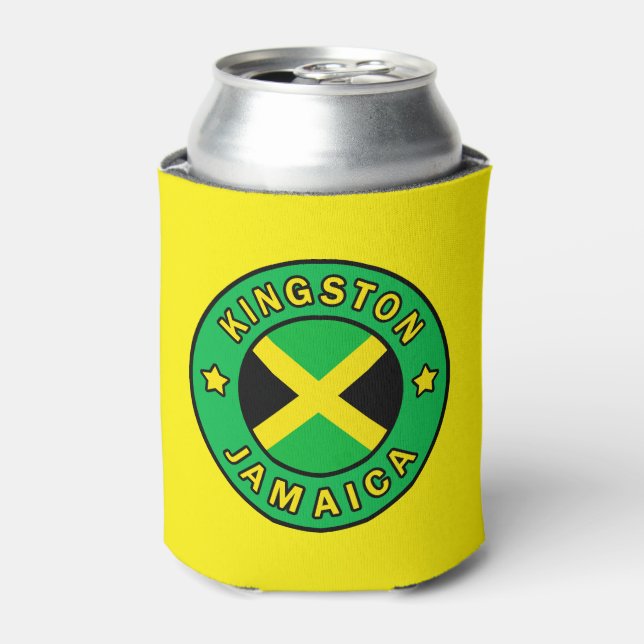 Kingston Jamaica Can Cooler (Can Front)