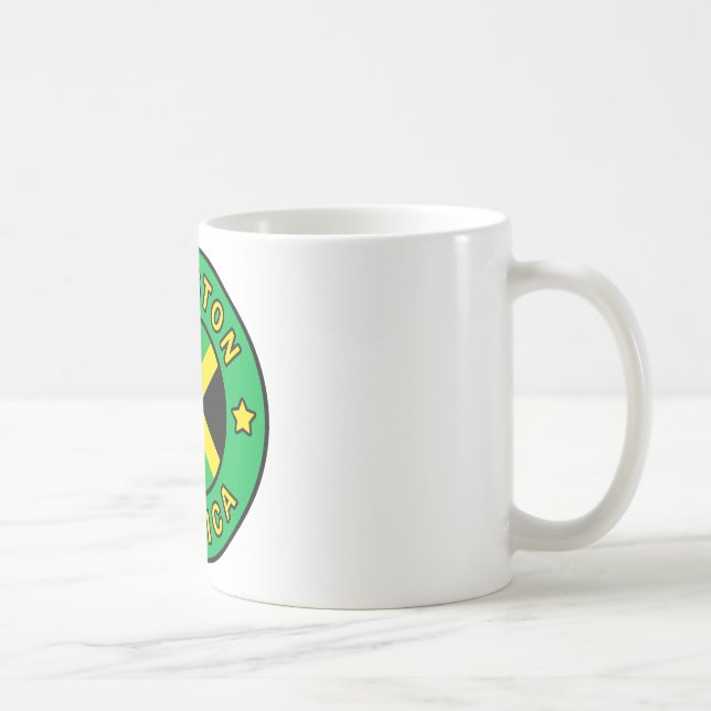 Kingston Jamaica Coffee Mug (Right)