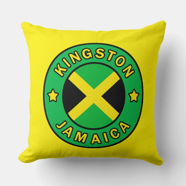 Kingston Jamaica Cushion (Front)