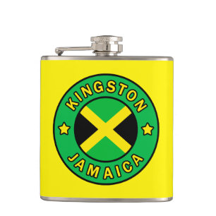 Kingston Jamaica Hip Flask