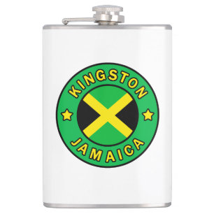 Kingston Jamaica Hip Flask