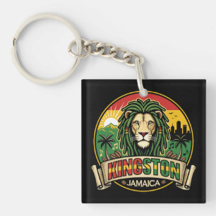 Kingston Jamaica Island Caribbean Key Ring