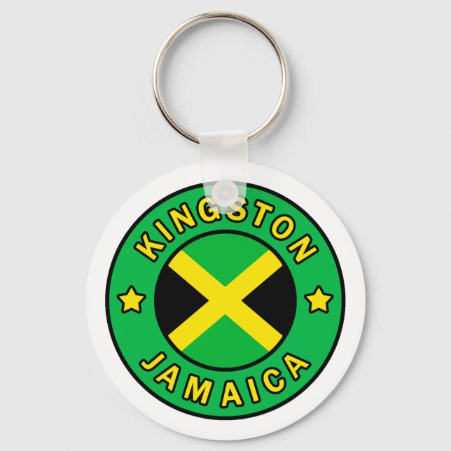 Kingston Jamaica Key Ring (Front)