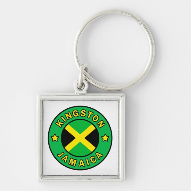 Kingston Jamaica Key Ring (Front)