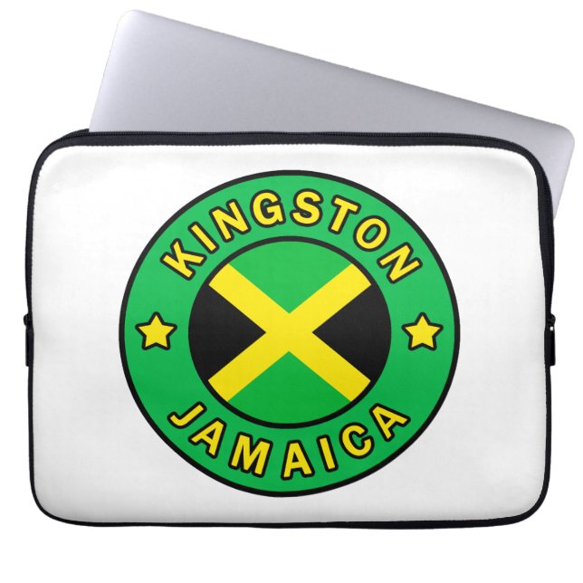 Kingston Jamaica Laptop Sleeve (Front)
