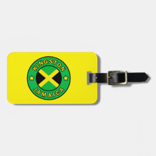 Kingston Jamaica Luggage Tag