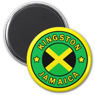 Kingston Jamaica Magnet