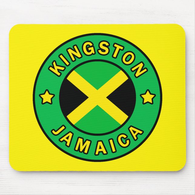 Kingston Jamaica Mouse Mat (Front)