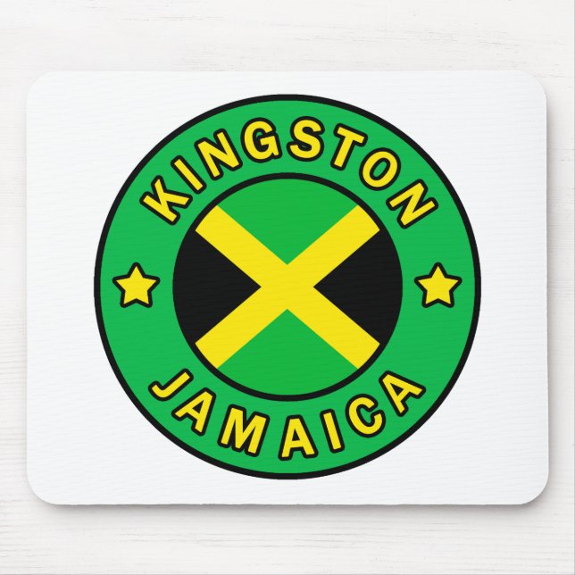 Kingston Jamaica Mouse Mat (Front)