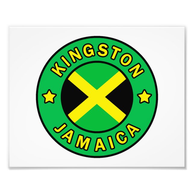 Kingston Jamaica Photo Print (Front)